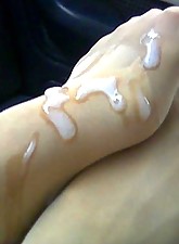 Cum on Pantyhose photo 4 of 5