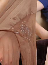 Cum on Pantyhose photo 4 of 5