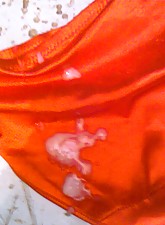 Cum on Panties photo 1 of 5
