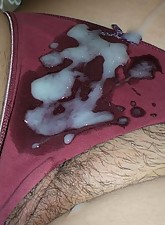 Cum on Panties photo 4 of 5