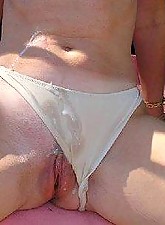 Cum on Panties photo 3 of 5