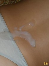 Cum on Panties photo 1 of 5