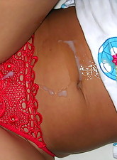 Cum on Panties photo 1 of 5