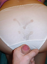 Cum on Panties photo 4 of 5