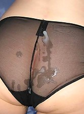 Cum on Panties photo 4 of 5