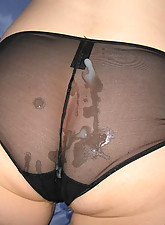 Cum on Panties photo 1 of 5