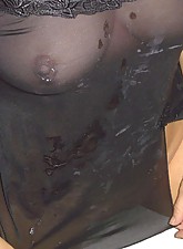 Cum on Lingerie photo 1 of 5